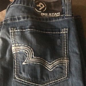 Men’s big star jeans size 36/32